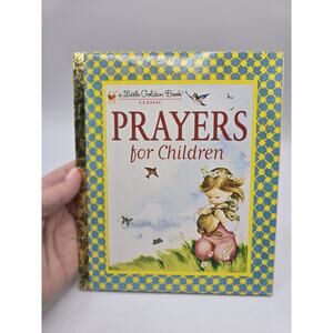 VINTAGE A Little Golden Book PRAYERS FOR CHILDREN 1974